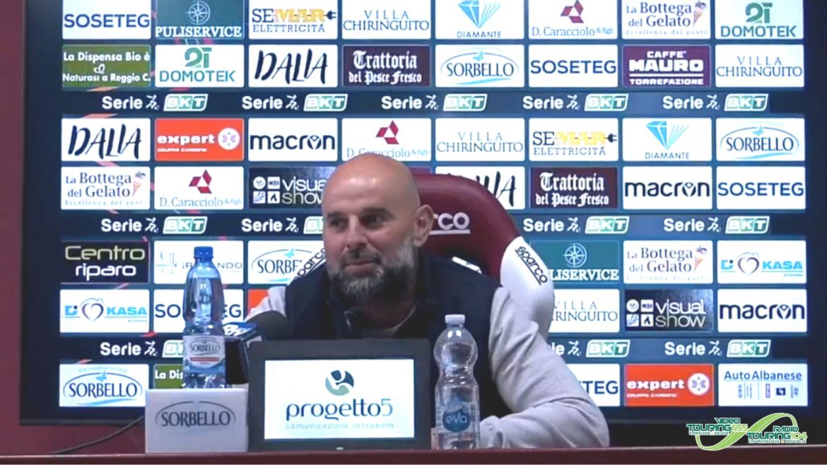 Roberto stellone Reggina conferenza