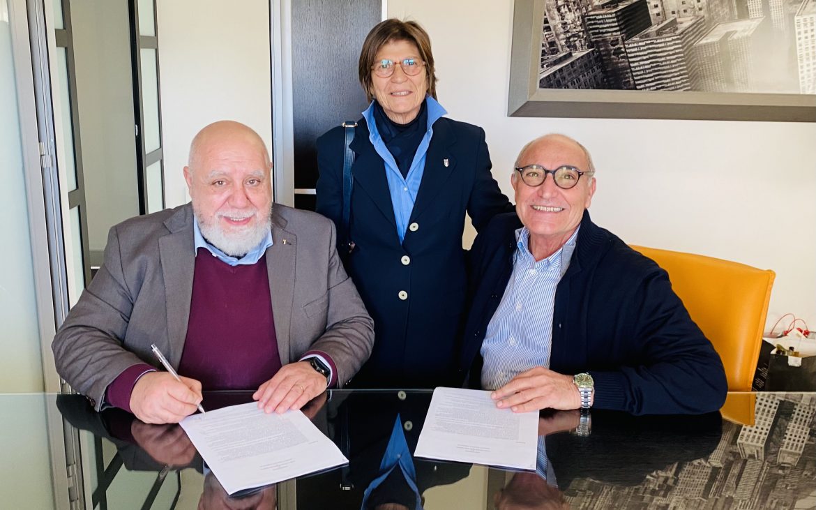 Da sinistra Condipodero, Pellegrino e Pugliese