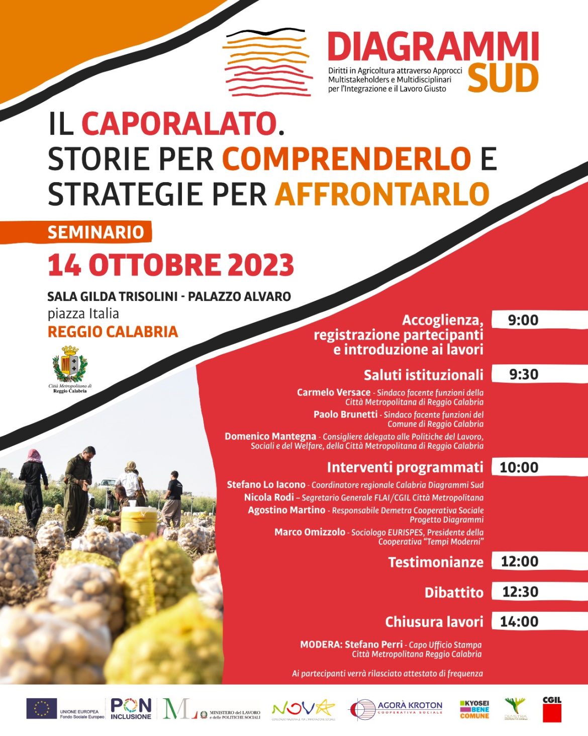 Seminario il Caporalato Demetra Coop Soc