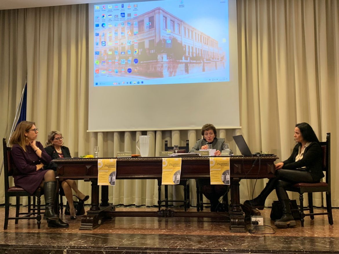 8 marzo Amici del Museo Liceo Campanella suffraggette