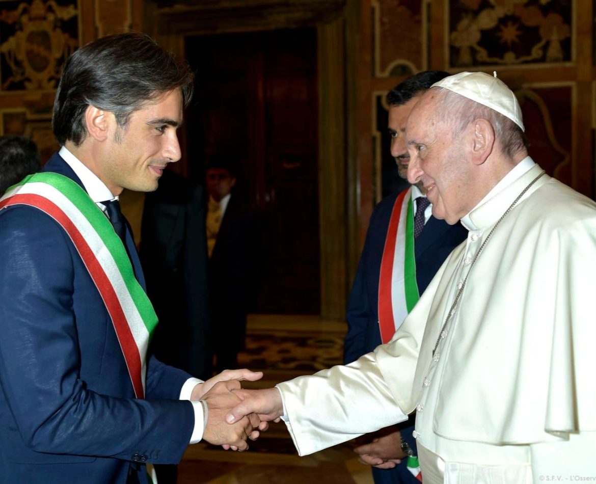 falcomatà papa francesco